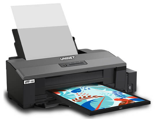 Gallery DTF Printer Bundle 1390R With CMYKW Inks, DTF Powder, DTF Cold Peel  Film, Software, Curing Oven, & Filter